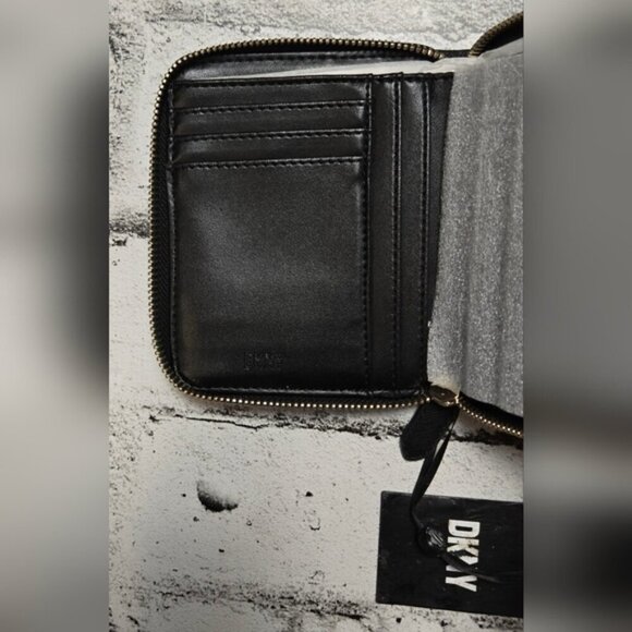 DKNY Wallet Vela Zip Around Wallet ~ NWT - Picture 7 of 9